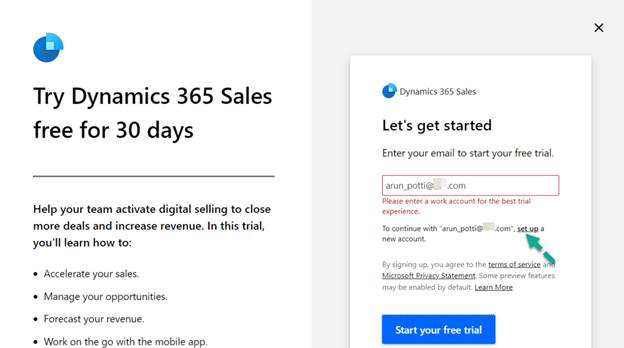 How To Create Microsoft Dynamics 365 CE Online 30 Days Trial Version